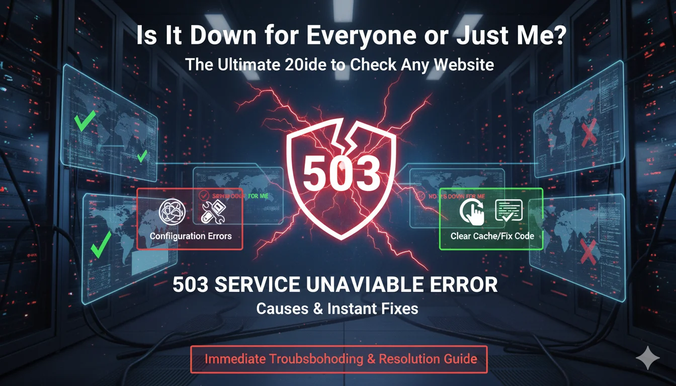 503 Service Unavailable: What It Really Means & How to Fix It in Under 5 Minutes