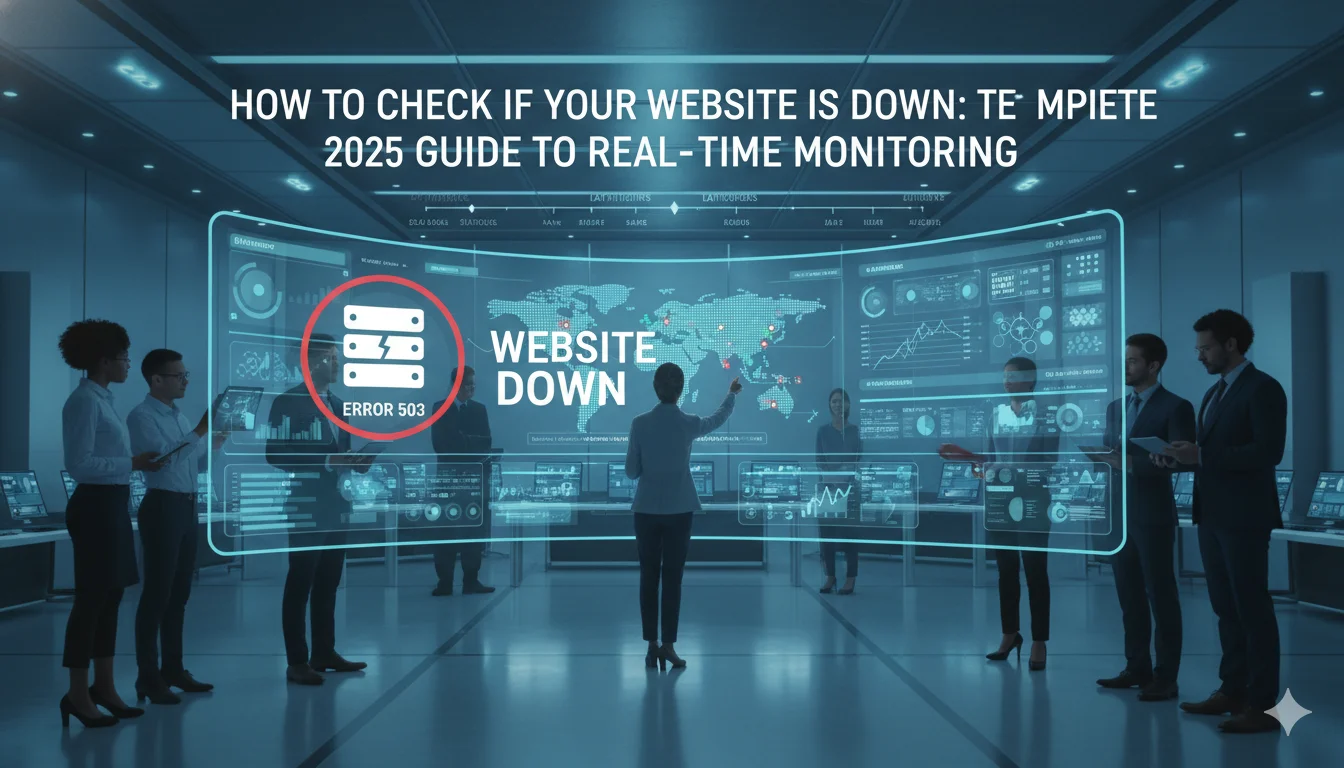 How to Check if Your Website is Down: The Complete 2025 Guide to Real-Time Monitoring