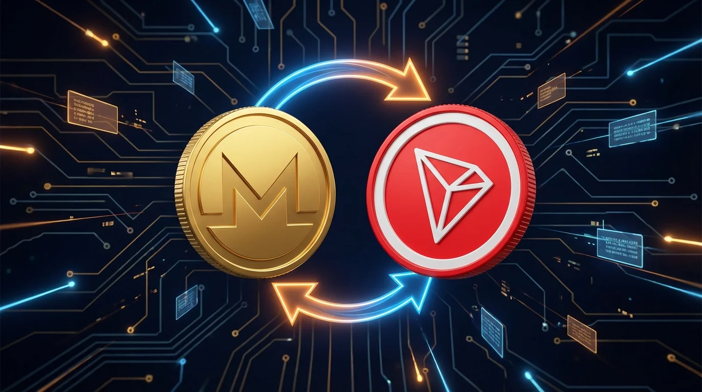Exchange Monero (XMR) to TRON (TRX)