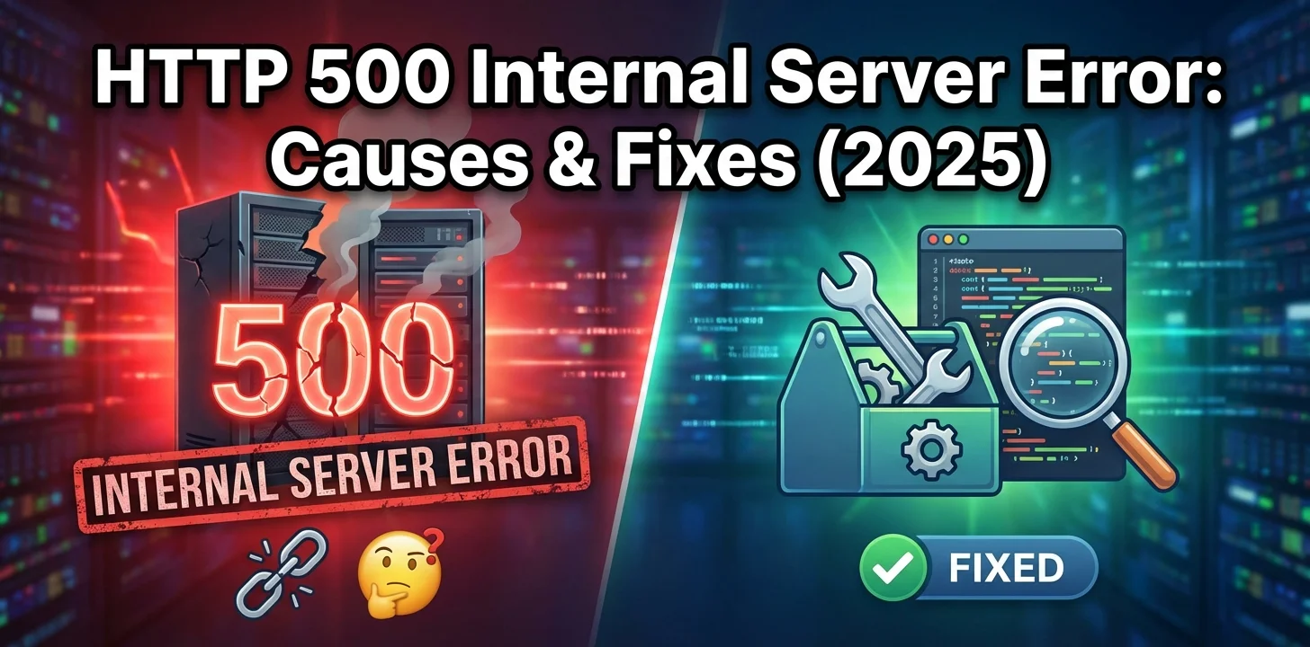 HTTP 500 Internal Server Error: Causes &amp; Fixes (2025)