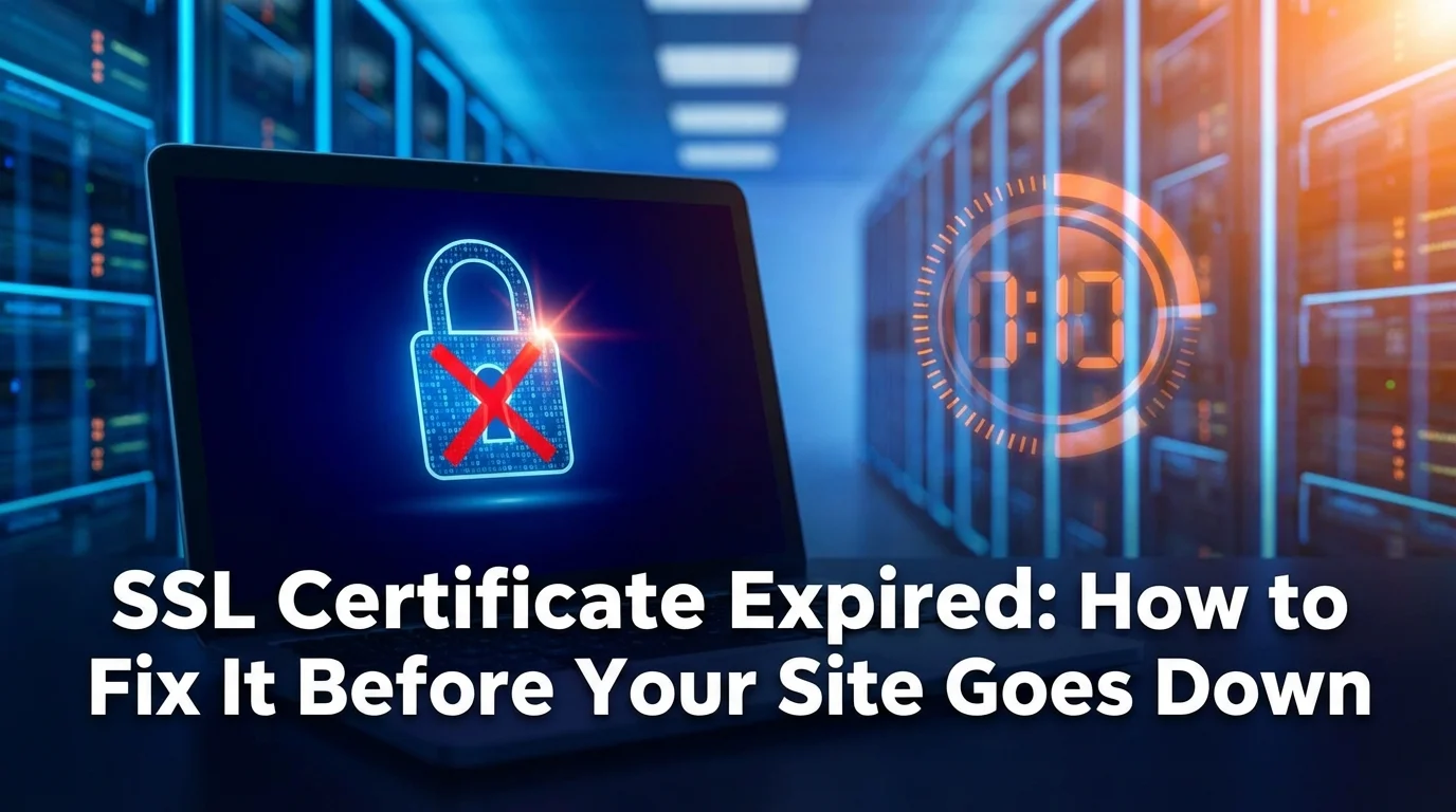SSL Certificate Expired: How to Fix It Before Your Site Goes Down