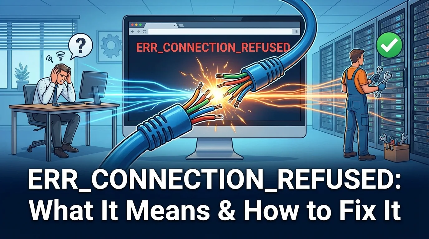 ERR_CONNECTION_REFUSED: What It Means &amp; How to Fix It