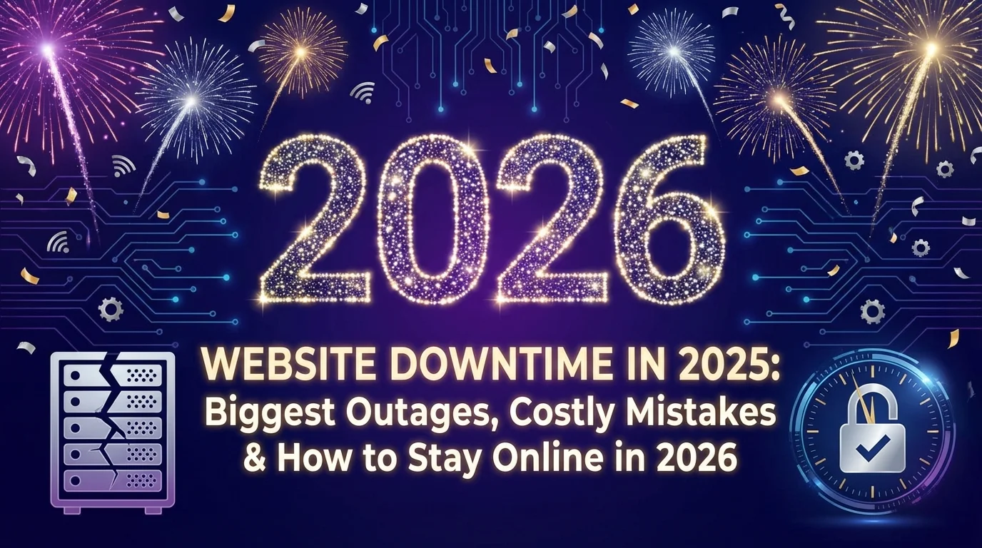 Website Downtime in 2025: Biggest Outages, Costly Mistakes & How to Stay Online in 2026