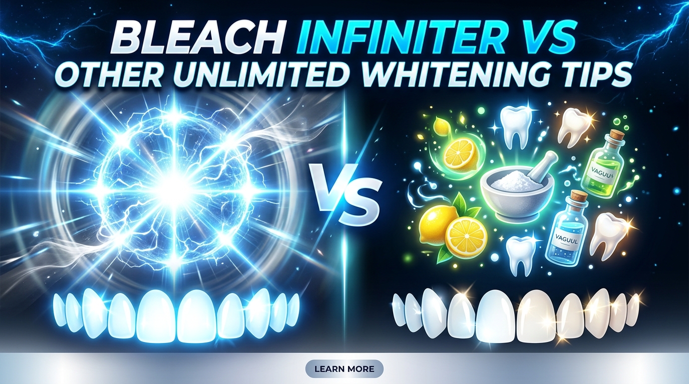 Bleach Infiniter vs Other Unlimited Whitening Tips